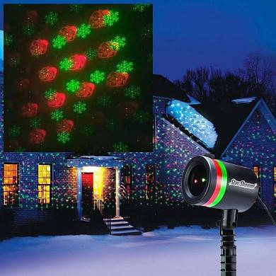 Лазерный звездный новогодний проектор Star Shower Laser Light Projector
