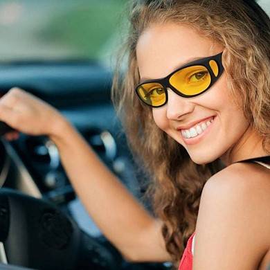 Солнцезащитные поляризованные антибликовые очки Sun glasses Polarized для водителя в чехле