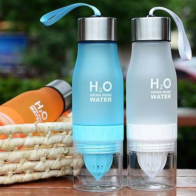 Бутылка соковыжималка H2O Drink more water 650 мл