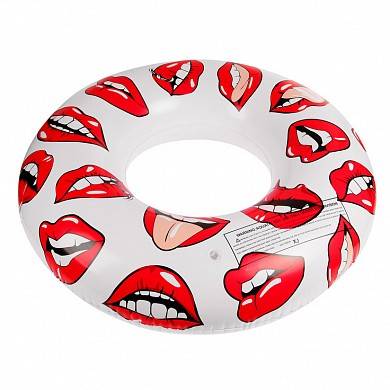 картинка Надувной круг Lips (Губы) 120 см