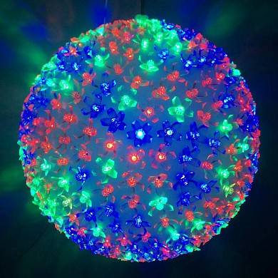 Эксклюзивный светодиодный LED шар с лампами в виде цветов Led Light