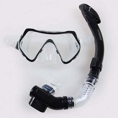 Набор маска с трубкой Conquest для подводного плавания