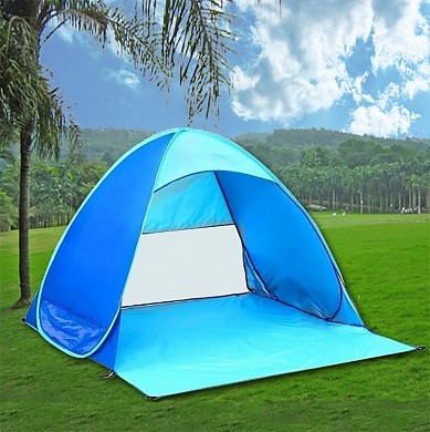 Автоматическая пляжная палатка туристическая двухместная 1165 для пикника и кемпинга