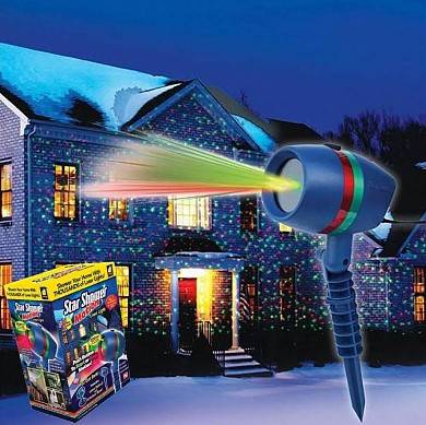 картинка Лазерный звездный проектор светильник Star Shower Laser Light Motion