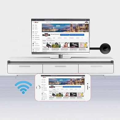 картинка Беспроводной TV-адаптер Mirascreen Chromecast