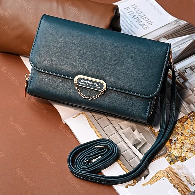 Дамский кошелек вместительная сумка кросс-боди Baellerry для мобильного телефона на молнии