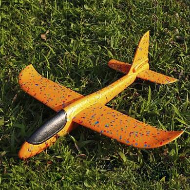 Самолет планер метательный большой (размах крыльев 48 см)