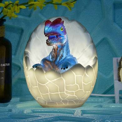 Светильник - ночник Динозаврик в яйце