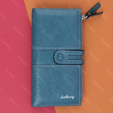 Женское портмоне кошелёк Baellerry Classic Fashion с кнопкой на молнии