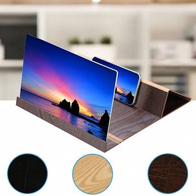 картинка 3D подставка для смартфона увеличительная Video Amplifier
