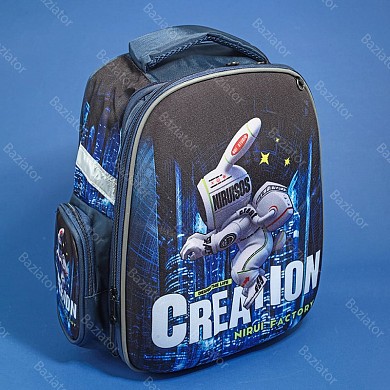 Ранец рюкзак школьный для мальчиков ортопедический для первоклассника с рисунком