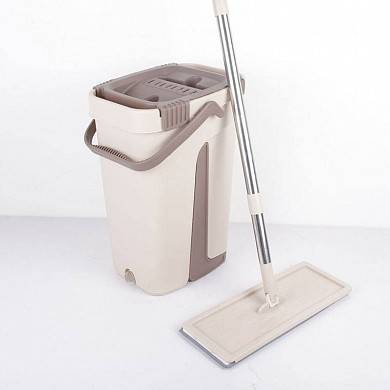 Комплект для уборки полов самоочищающаяся швабра Scratch Cleaning mop
