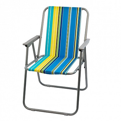Туристическое раскладное кресло стул для дачи и кемпинга Baziator 5095 (76x52x44см)