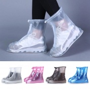 картинка Чехлы дождевики бахилы для защиты обуви от дождя и грязи на замке
